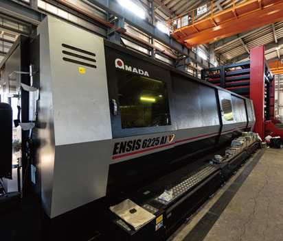 ファイバーレーザー切断機：ENSIS6225AJ