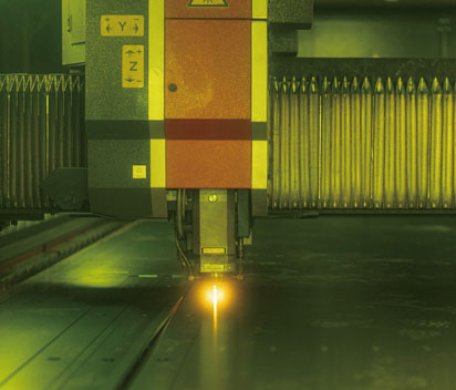 ファイバーレーザー切断